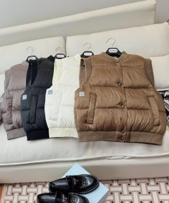 9336 New Down Jacket ️Max Mara 90% White Goose Down Super Popular White Goose Down Vest Down 6p6hi9p8