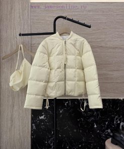 M223 New Down Jacket ️Jilsander Original Label Top Edition Breadjacket 90% Down Jacket Yellow c714w3bh