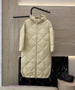 M2151 New Down Jacket ️Foreign Trade Single Polar Bear Embroidered Long Style 90% White Goose 82nj3ni5