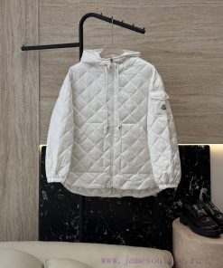 M303 New Down Jacket ️Moncler Top Edition 90% White Goose Velvet Diamond Grid Drawstring Desi srr0w0zw