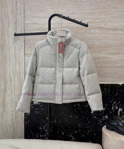 Loro Piana-8908 New Down Jacket ️Loro Piana Down Jacket 60% Wool 90% White Goose Down Short D lo64rd5h