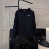 M411 New Down Jacket ️Moncler Top Edition 90% White Goose Down Outdoor Fabric Fake Two Piece ymgek33p
