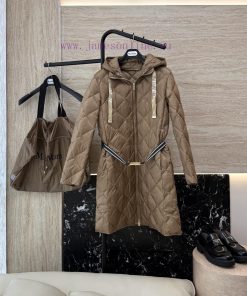 M633 New Down Jacket ️Max Diamond Grid 90% White Goose Down With Hat Slim Fit Custom Waistban 2jsy9xh5