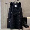 M8528 New Down Jacket ️Max Mara 90% White Goose Down Ultra Long Down Jacket Coffee Color Blac 9x3yh7j1
