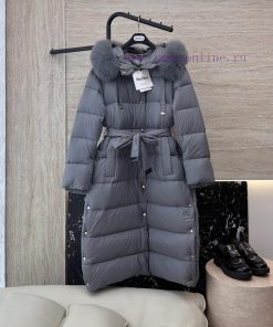 M8528 New Down Jacket ️Max Mara 90% White Goose Down Ultra Long Down Jacket Coffee Color Blac z6honwbh