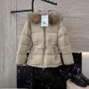 B8506 New Down Jacket ️Burberry Oversized Raccoon Fur Collar With Waistband 90% White Goo rrf0jycv