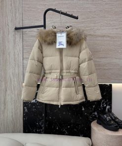 B8506 New Down Jacket ️Burberry Oversized Raccoon Fur Collar With Waistband 90% White Goo rrf0jycv