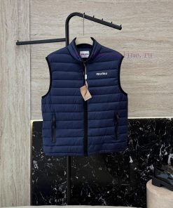 D-166 New Down Jacket ️Miu Miu Top Edition 90% White Duck Down Thin Down Vest Black Navy XS/S kg6bgza3