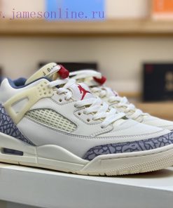 Air Jordan 3.5 Spizike Low Low Cut Mi White AJ3.5 Jordan Mi White Spike Li Jordan Basketball Sh pajp4d7b