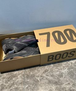 The Top Of The Line Adidas Originals Yeezy Boost 700 Black Rubber "Utility Black" Shoe Features lvo9bine