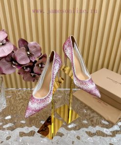 Top Gianvit Ross 2024 Early Spring Synchronized New Mesh Hot Diamond Gradient DiamondA Delicate hztu5thz