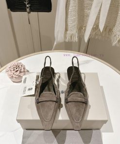 《 Style 》 《 Market's Highest Quality 》 BRUNELLO CUCINELLIBC Flat Sandals Made Of Imported Niuji kumpxu7a