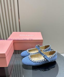 The Most Mach&Mach Rhinestone Decoration Round Headed Mary JaneBeautiful Princess Shoes Which H xn99xxss