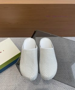 Top Quality Marn * Ss24 New Arrival~Mani Spring/Summer New Products | Mesh Bead Baotou Slippers 5qatomgw