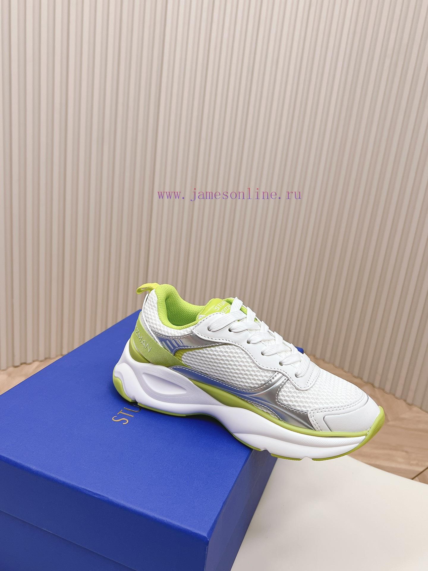 Produce Top-quality New ModelsStuart Weitzman SW Trainer Series Thick Soled Casual Sports Shoes ygmyxm06 - Image 5
