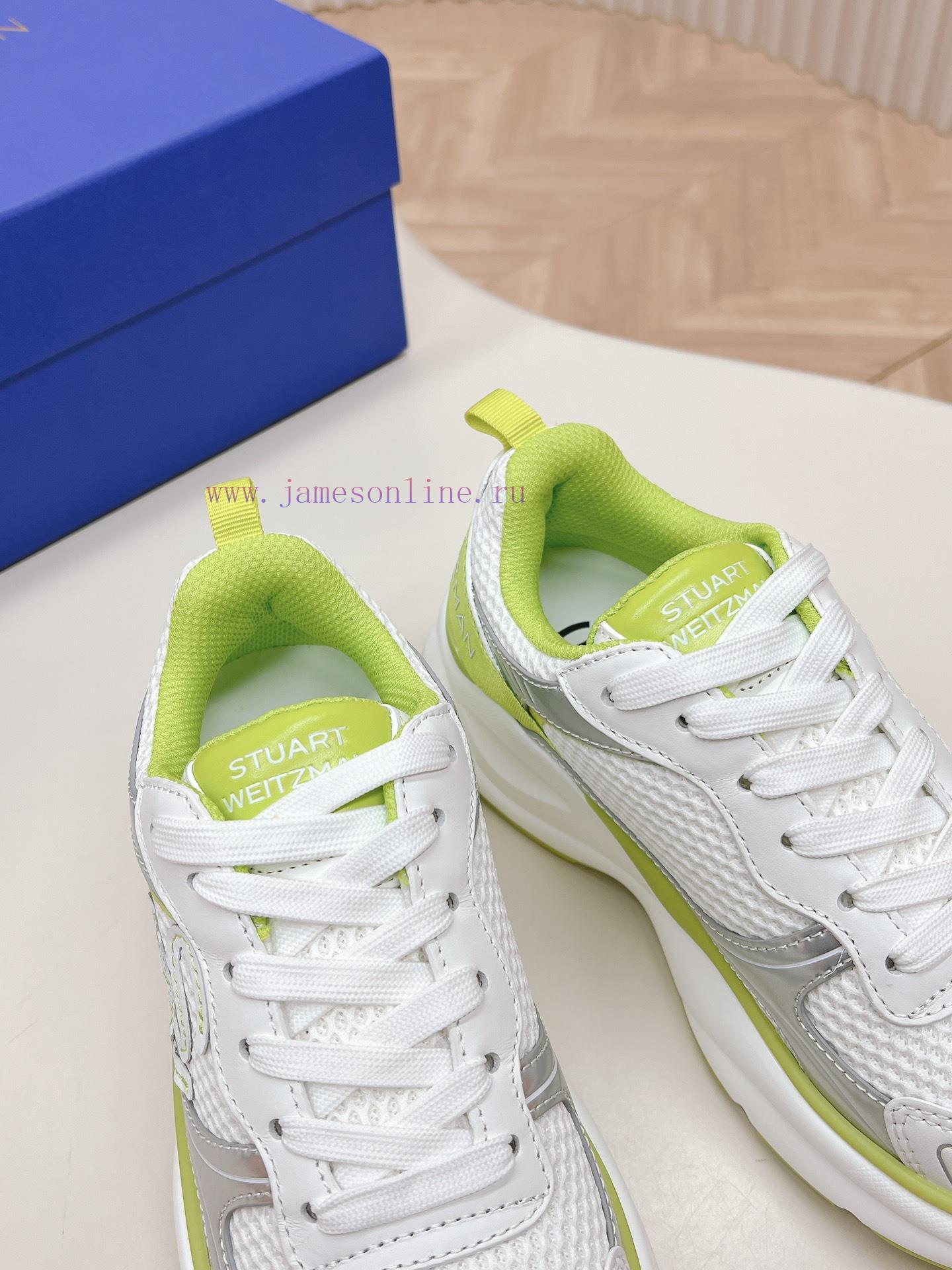 Produce Top-quality New ModelsStuart Weitzman SW Trainer Series Thick Soled Casual Sports Shoes ygmyxm06 - Image 9