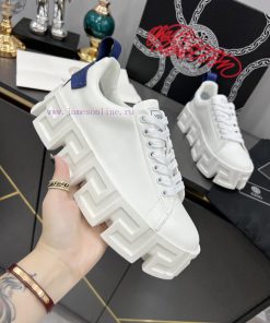 Versace/Versace Thick Sole Design With Greek Herringbone Pattern Classic And Timeless Fashion I ykxl4m0r