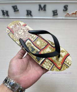 Versace New Men's Casual Slippers Series 11 Review Global Limited Edition Upper Made Of Importe 7z5gevzi