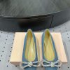 𝙈𝘼𝘾𝙃&𝙈𝘼𝘾𝙃𝟐𝟒𝑭𝑾 Personalized Ballet Single ShoesFabric DenimInner SheepskinLeather SoleElegant Te mi66v7fb