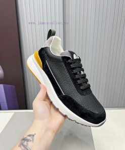 Men's Shoes (Brunello Cucinelli) The MostCowhide Fabric Cowhide Lining Cowhide Insole Original lai69f3k