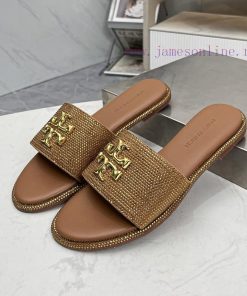 35-42 YardsToribochi Fashionable And Comfortable Lazy Slippers Made Of Cowhide With Rhinestones 8ypgdxi6