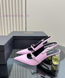 Top Versace Perfume AndNew Perfume And Rhinestone SandalsWrinkled Cowhide Paint On The Shoe Upp qbdgz2co