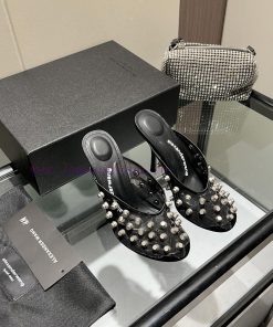 New Alexander Wang High Heels For Women's Luxury Alexander Wang Original 11 MaterialThe Shoe In gneorcjw