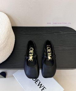 LOEWE 25ss Super Soft Sticky Dudu Same Ballet ShoesThis Pebble Soft Is An Elegant Combination O h1n31xgy
