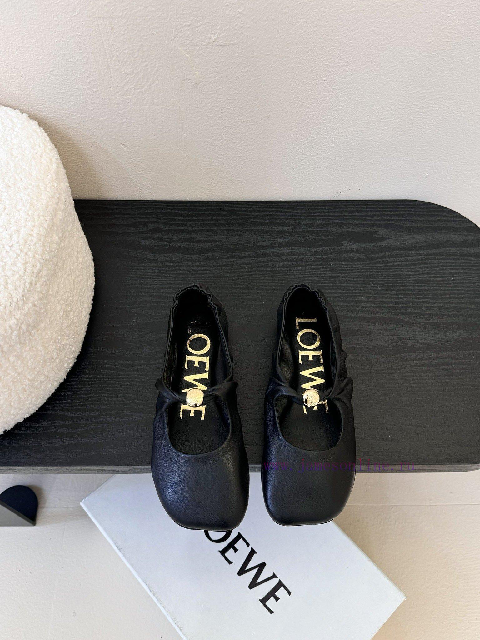 LOEWE 25ss Super Soft Sticky Dudu Same Ballet ShoesThis Pebble Soft Is An Elegant Combination O h1n31xgy - Image 2