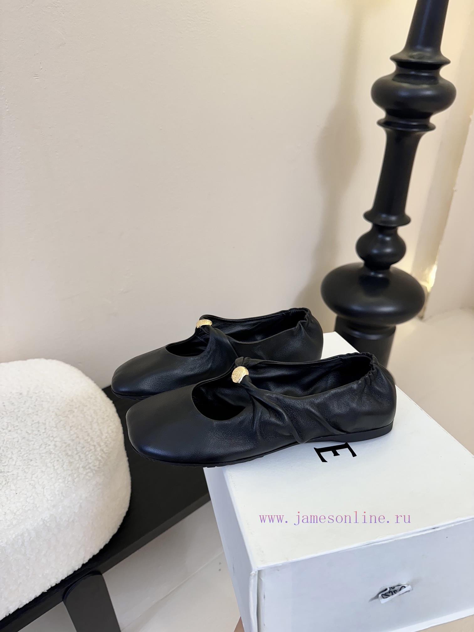 LOEWE 25ss Super Soft Sticky Dudu Same Ballet ShoesThis Pebble Soft Is An Elegant Combination O h1n31xgy - Image 6