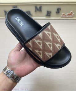 DIOR~Dior High Quality Slippers In One Row Summer Men's High Quality Classic Slippers * This Di woa7w20i