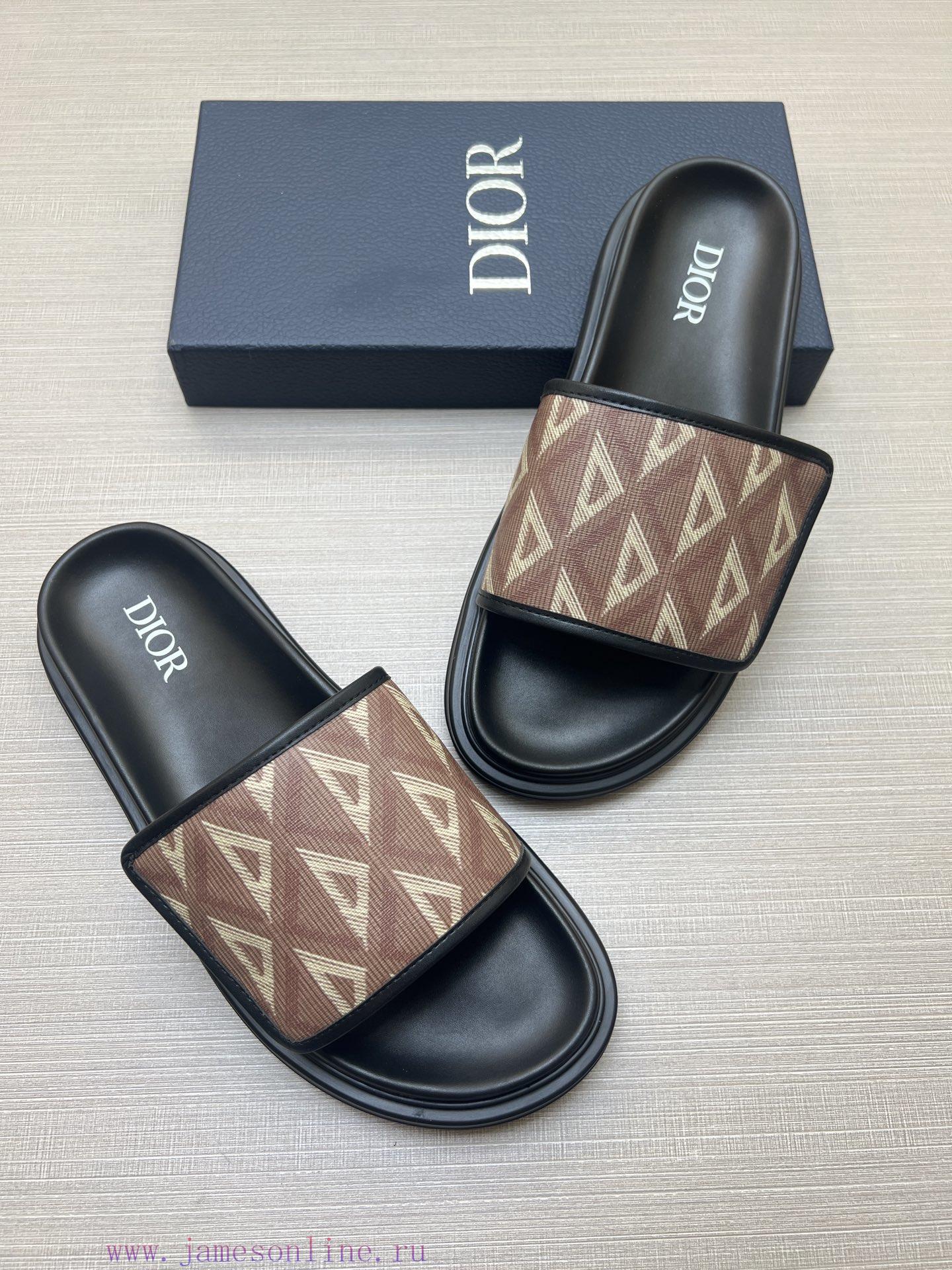 DIOR~Dior High Quality Slippers In One Row Summer Men's High Quality Classic Slippers * This Di woa7w20i - Image 3