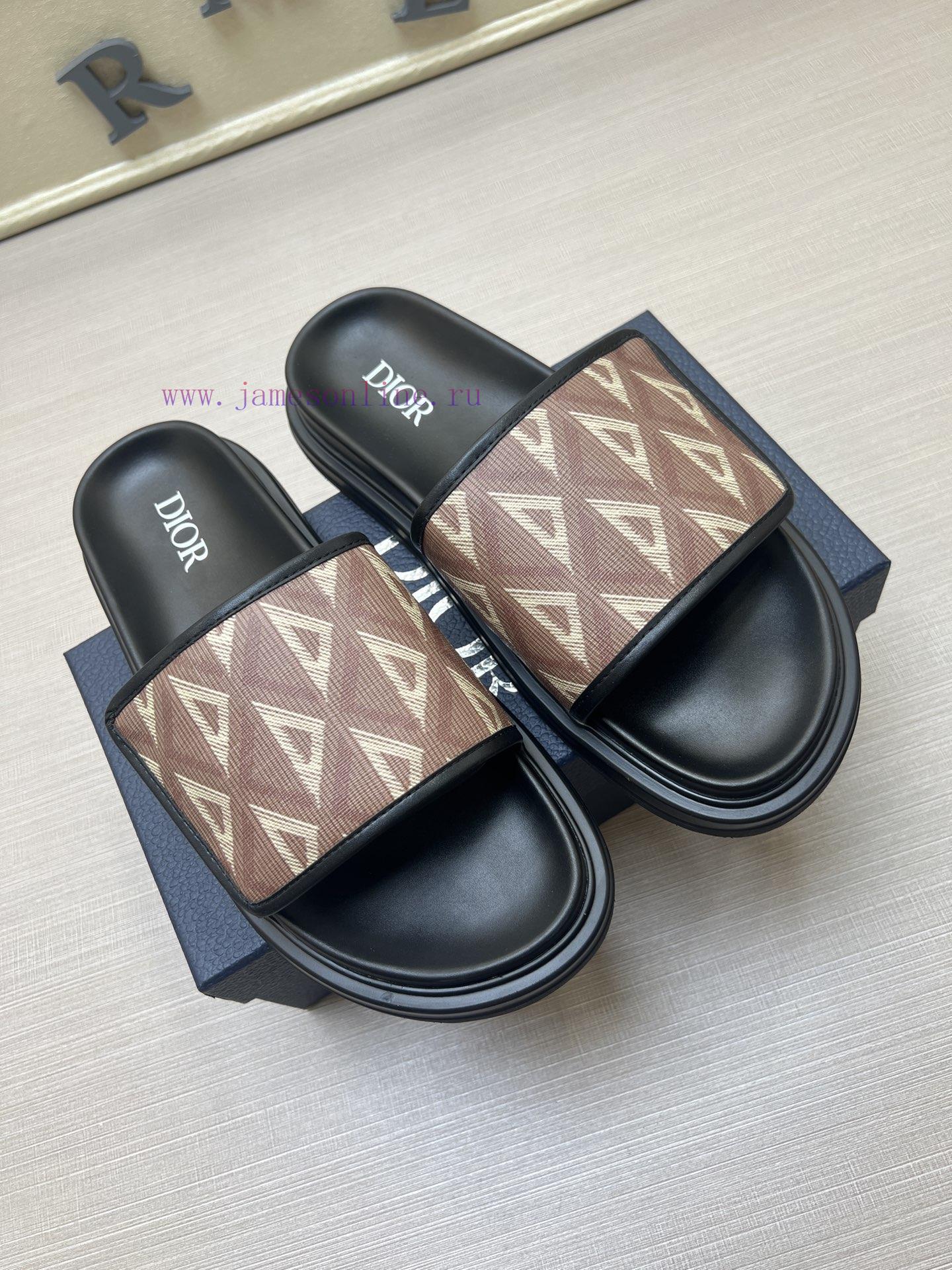 DIOR~Dior High Quality Slippers In One Row Summer Men's High Quality Classic Slippers * This Di woa7w20i - Image 5