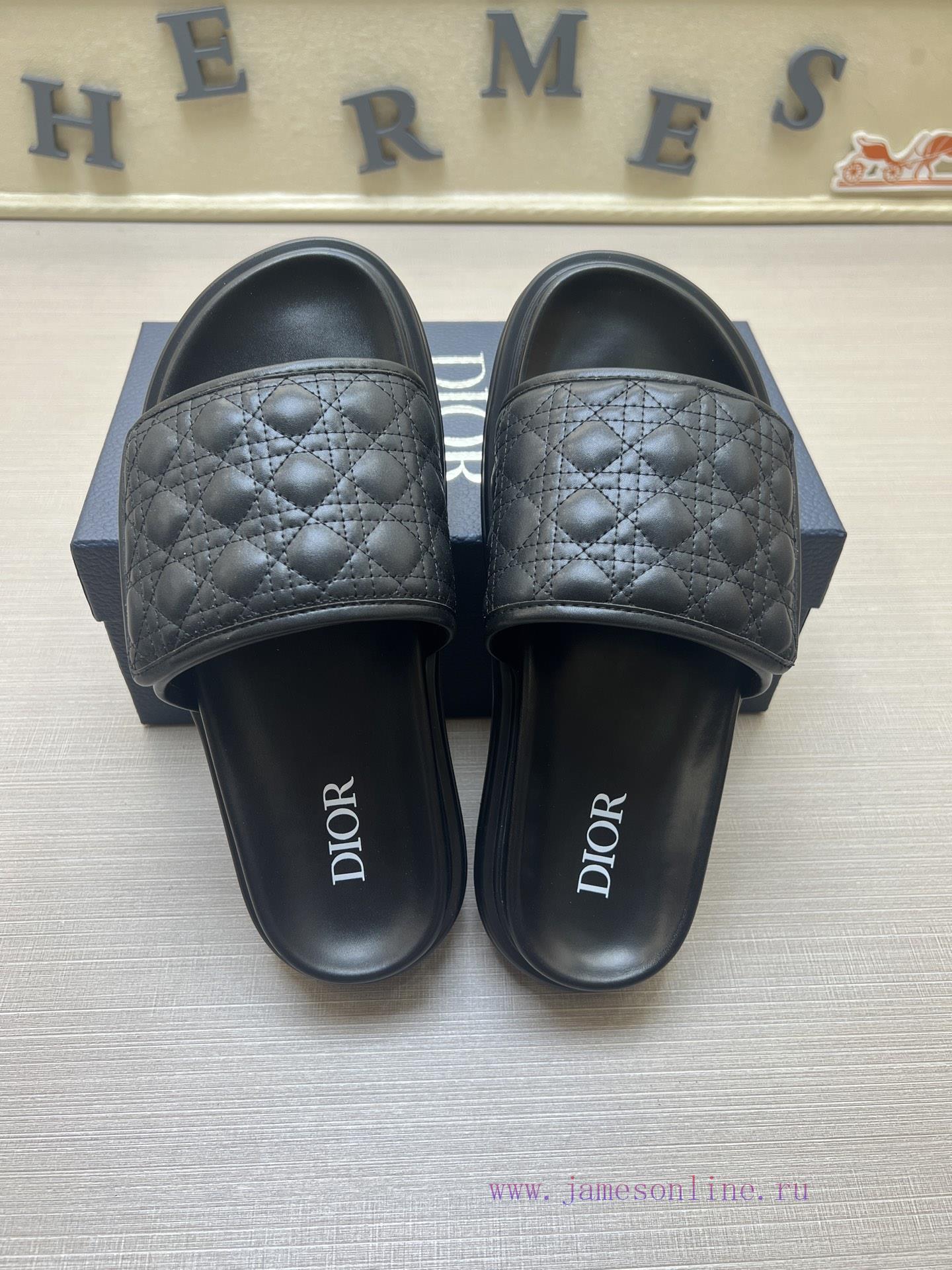 DIOR~Dior High Quality Slippers In One Row Summer Men's High Quality Classic Slippers * This Di 2ykz3o5g - Image 4