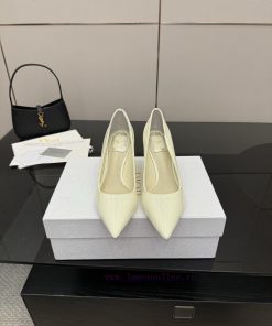 DIOR2025/𝐒𝐒𝐧𝐞𝐰 Spring/Summer Lacquer Leather Pointed High Heels Single Shoe SeriesContinuing Di 2jouvhm1