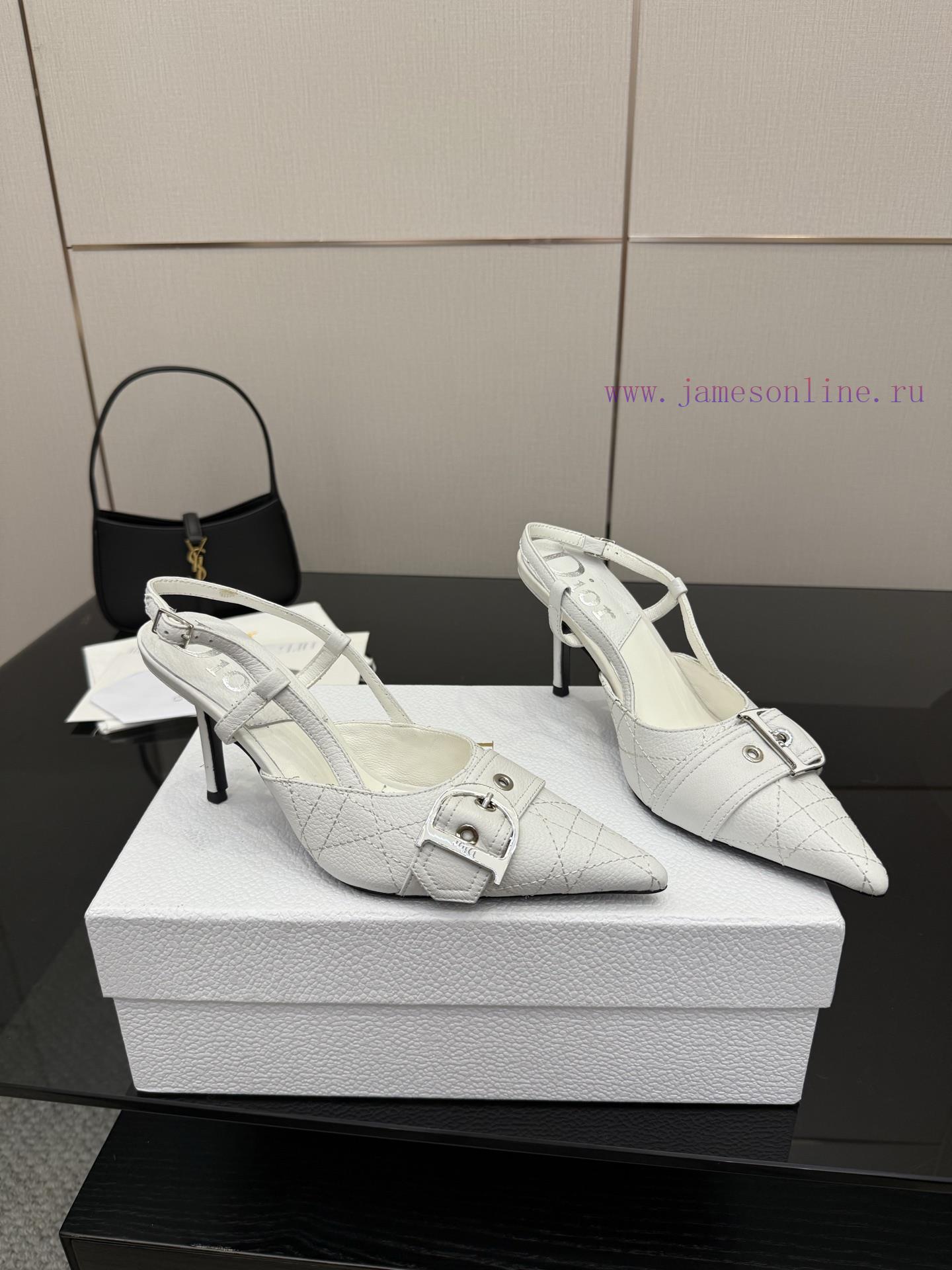 DIOR2025/𝐒𝐒𝐧𝐞𝐰 Spring/Summer New Product Vintage Electric Embroidered High HeelsContinuing Dior 6fastvnk - Image 3