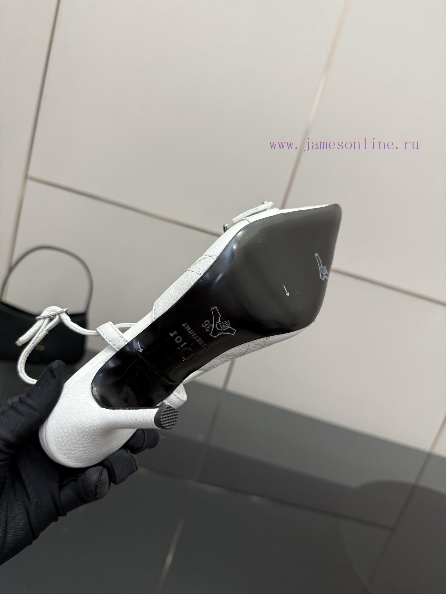 DIOR2025/𝐒𝐒𝐧𝐞𝐰 Spring/Summer New Product Vintage Electric Embroidered High HeelsContinuing Dior 6fastvnk - Image 10