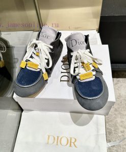 Top Couple Dior Model OpeningBread Shoes Couple Casual Sports Shoes Low Top High Top 380The Ori lr96npuy