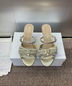Dior 2025 Spring/Summer Fashion Show New Adiorble Water Diamond Collection Women's Shoes CD Sta 2v9d07d1