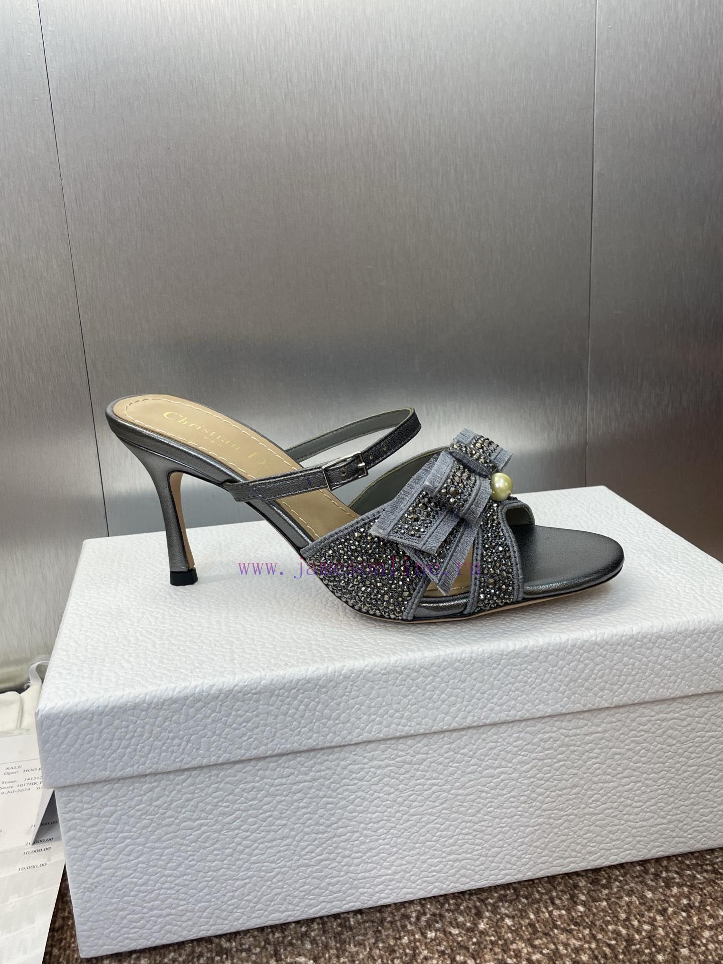 Dior 2025 Spring/Summer Fashion Show New Adiorble Water Diamond Collection Women's Shoes CD Sta p7qqjt13 - Image 7