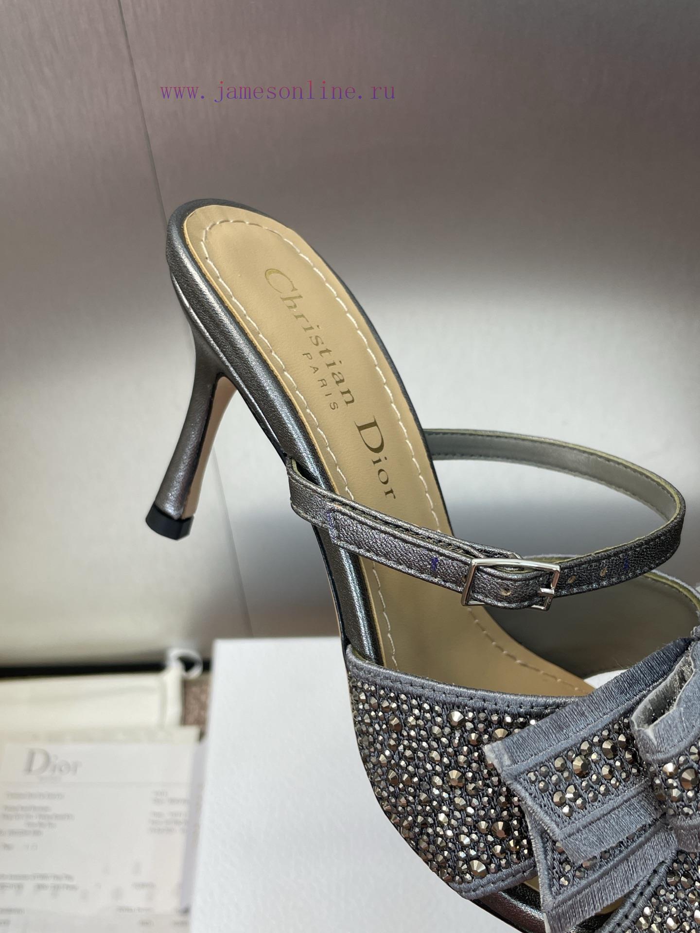 Dior 2025 Spring/Summer Fashion Show New Adiorble Water Diamond Collection Women's Shoes CD Sta p7qqjt13 - Image 9