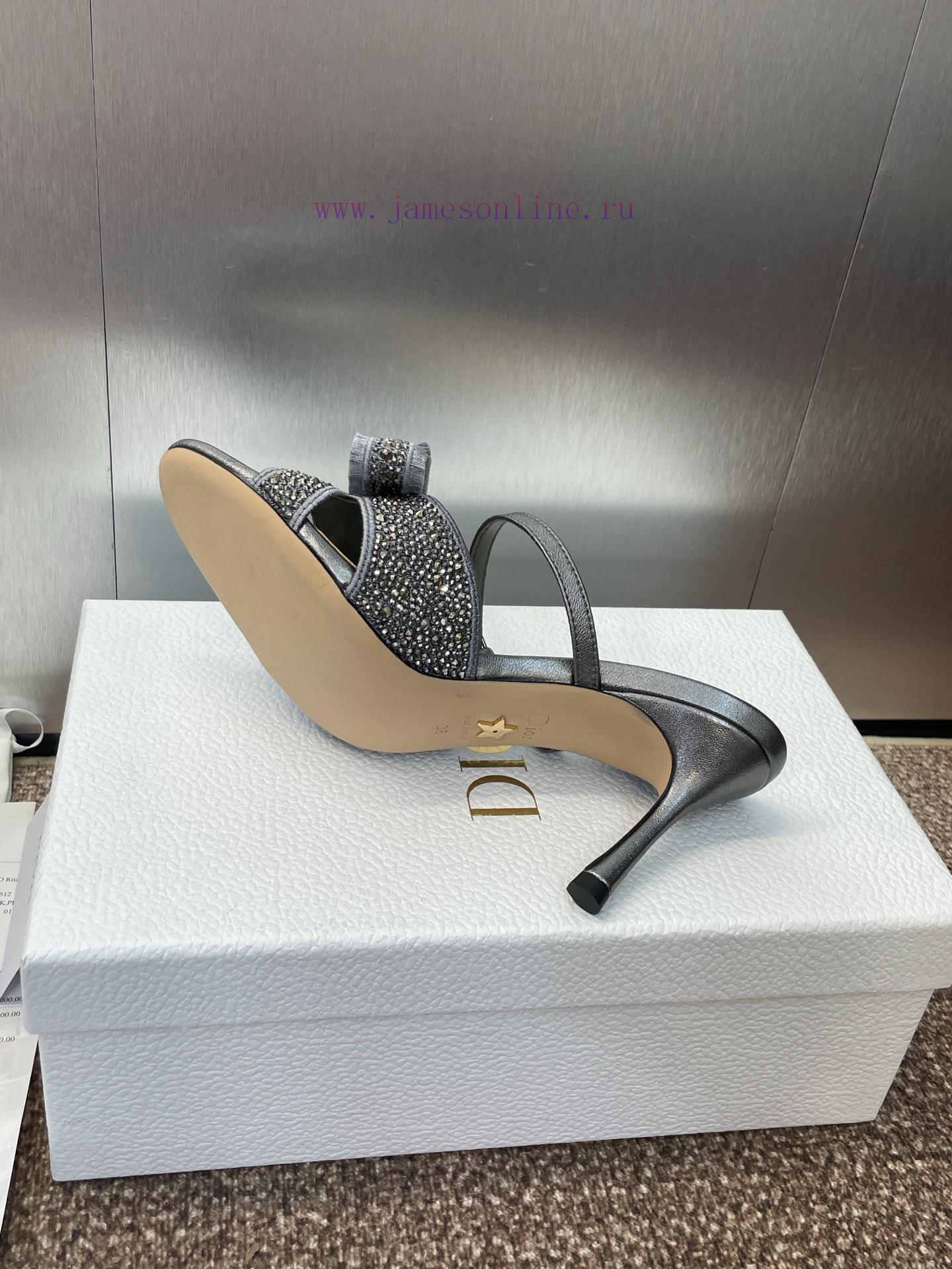 Dior 2025 Spring/Summer Fashion Show New Adiorble Water Diamond Collection Women's Shoes CD Sta p7qqjt13 - Image 10