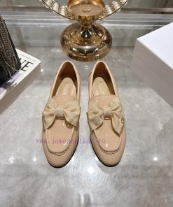 Dior 25ss Autumn/Winter New Edition Dior Flower Bow Le Fu Single Shoes Don't Be Too Pretty. You 0eflxi2i