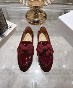 Dior 25ss Autumn/Winter New Edition Dior Flower Bow Le Fu Single Shoes Don't Be Too Pretty. You 6eiwxfbr