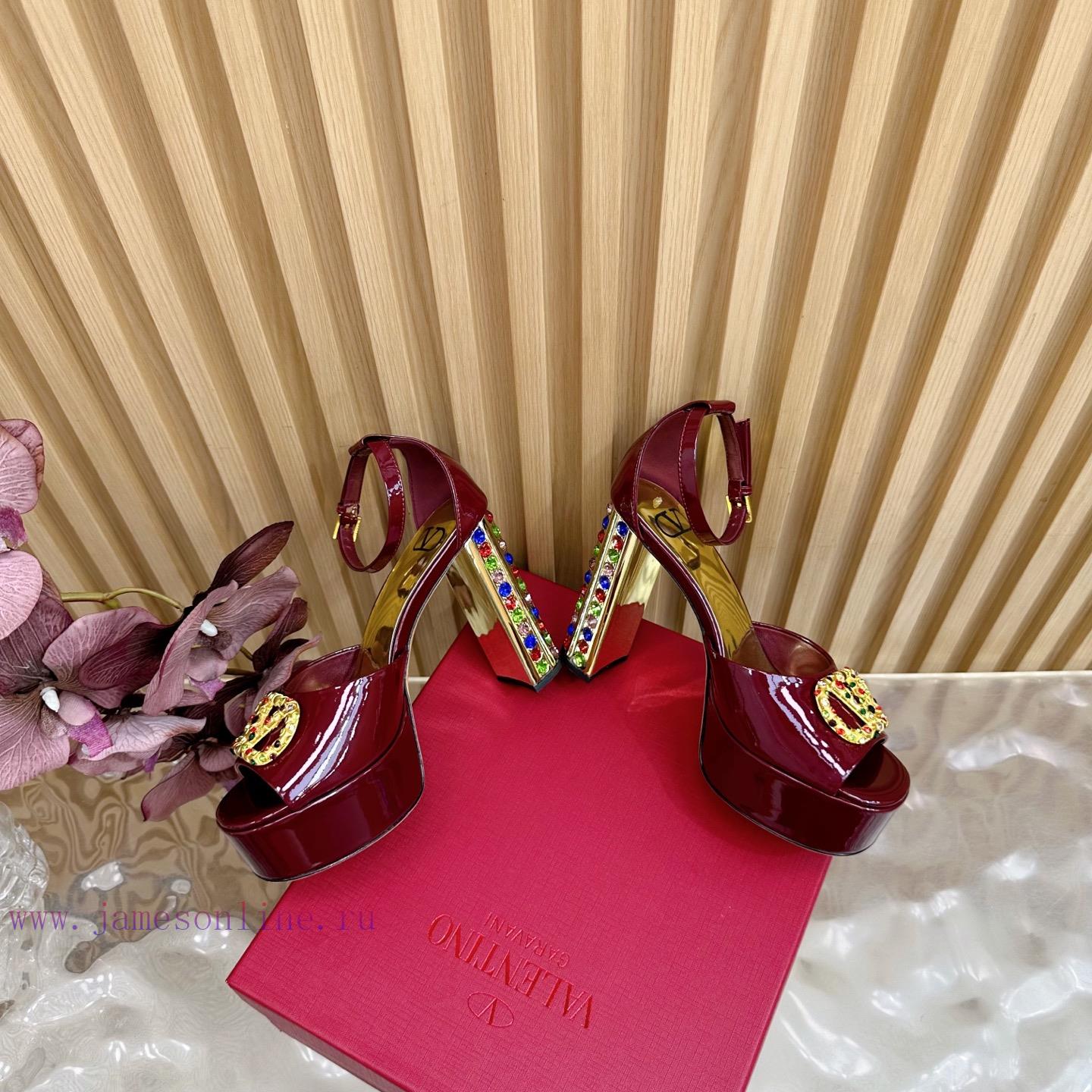 Valentino Classic V-Buckle Hate Sky High Waterproof Platform High Heel Sandals ️ Classic V-Buck ml0mu5qi - Image 4