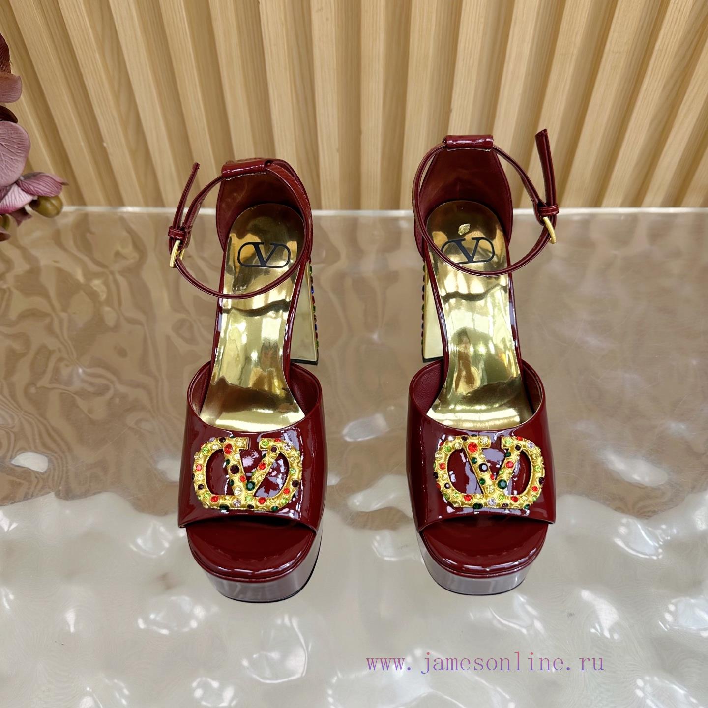 Valentino Classic V-Buckle Hate Sky High Waterproof Platform High Heel Sandals ️ Classic V-Buck ml0mu5qi - Image 6