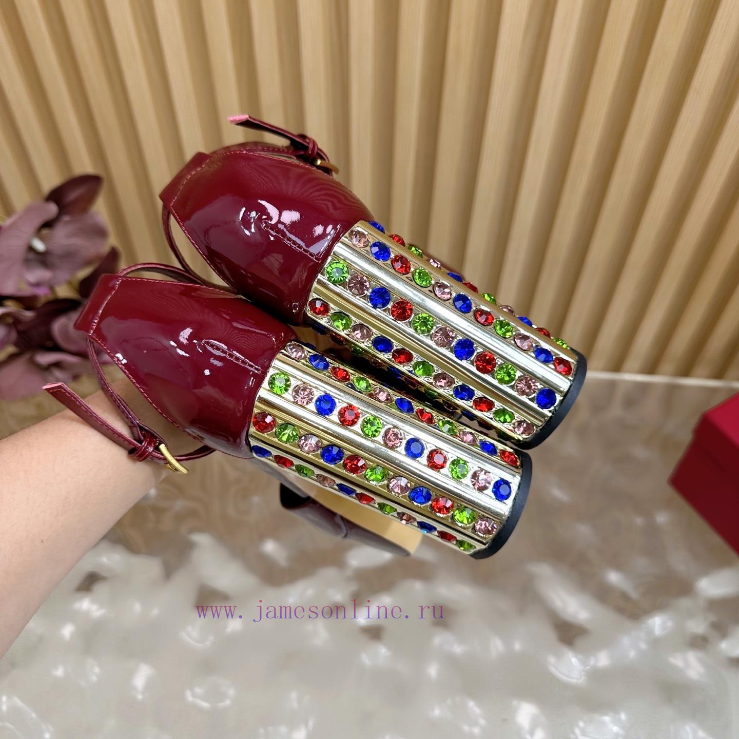 Valentino Classic V-Buckle Hate Sky High Waterproof Platform High Heel Sandals ️ Classic V-Buck ml0mu5qi - Image 8