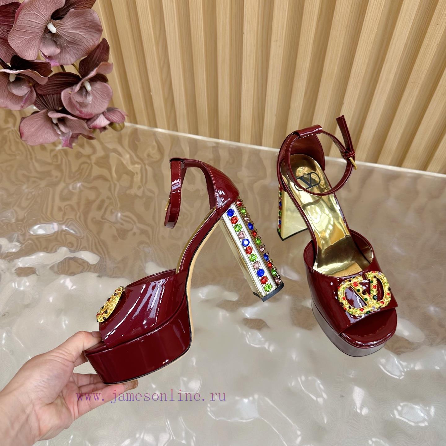 Valentino Classic V-Buckle Hate Sky High Waterproof Platform High Heel Sandals ️ Classic V-Buck ml0mu5qi - Image 11
