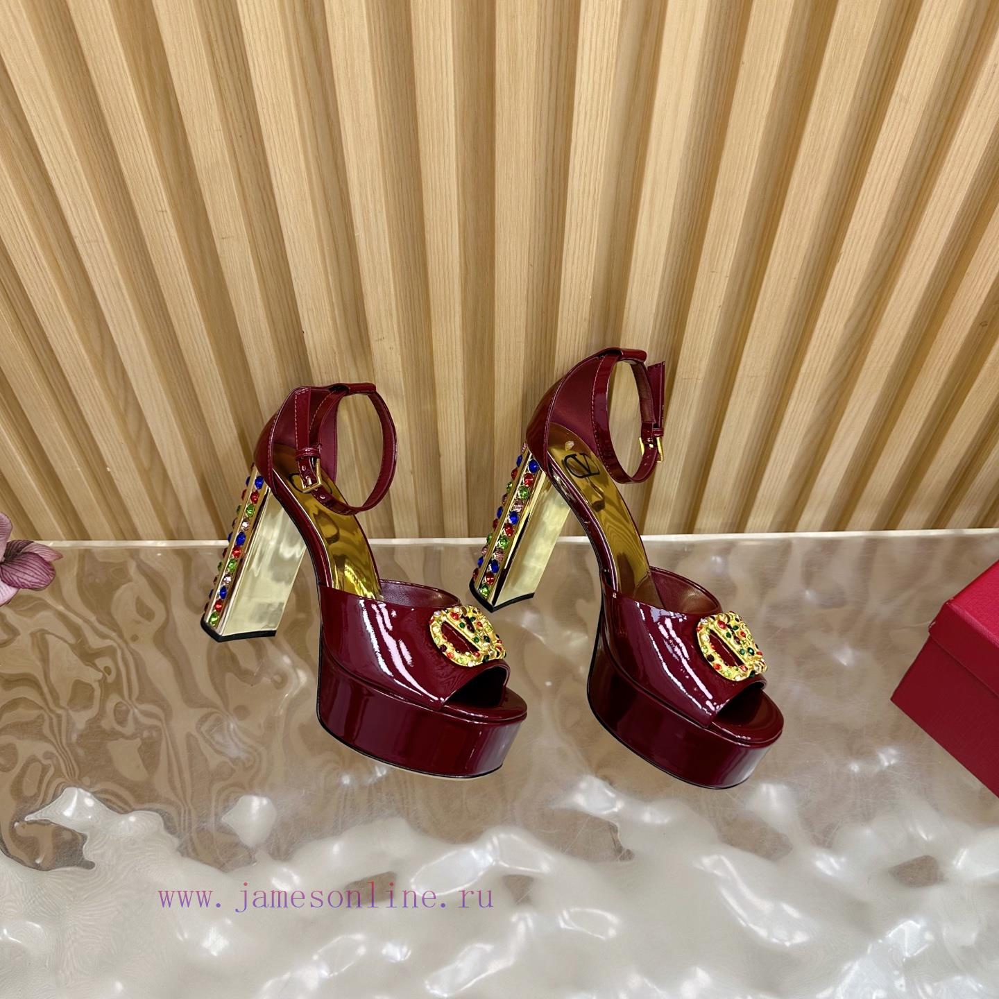 Valentino Classic V-Buckle Hate Sky High Waterproof Platform High Heel Sandals ️ Classic V-Buck ml0mu5qi - Image 12