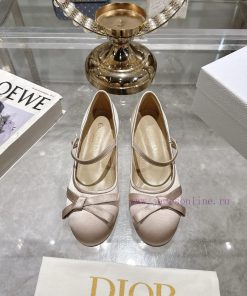 Dior 25ss Autumn/Winter New Bow Flat Ballet ShoesThe Silk Bow Shoes Are So Well BehavedBallet S adspy3aw